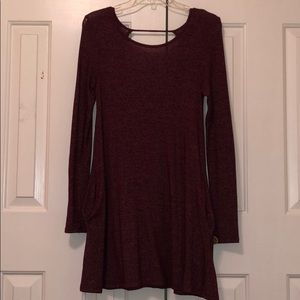 Maroon dress